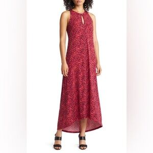 Tommy Bahama Jasmina Lagoon Leopard Print Sleeveless Dress M